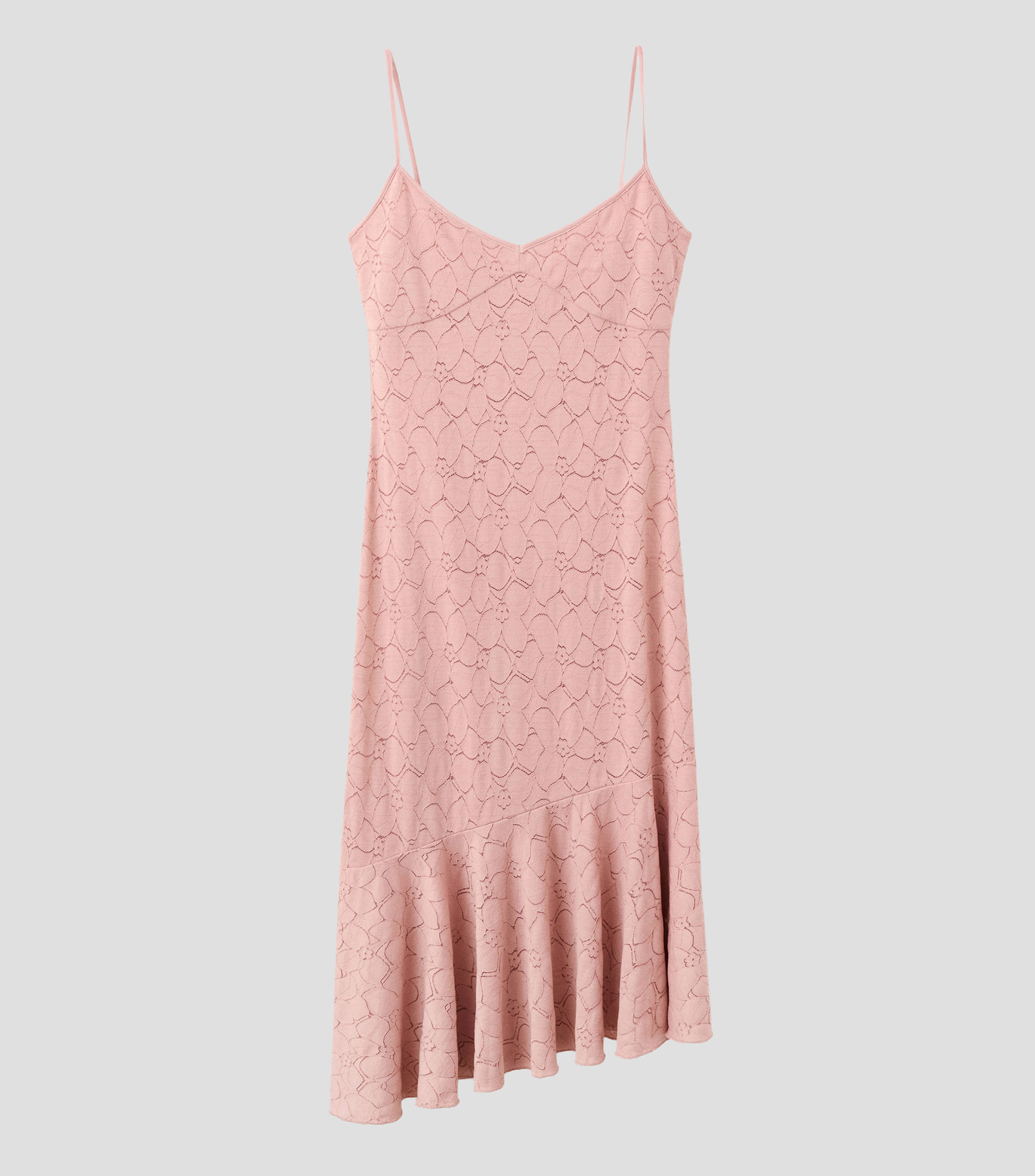 Vestido midi fantasía Mujer